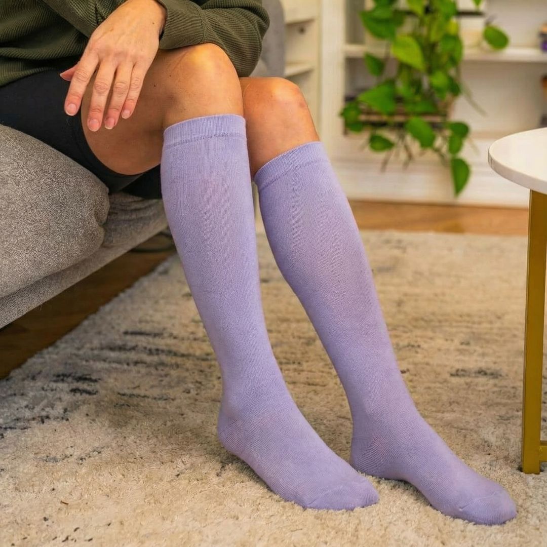 Wide Compression Socks For Pain Relief